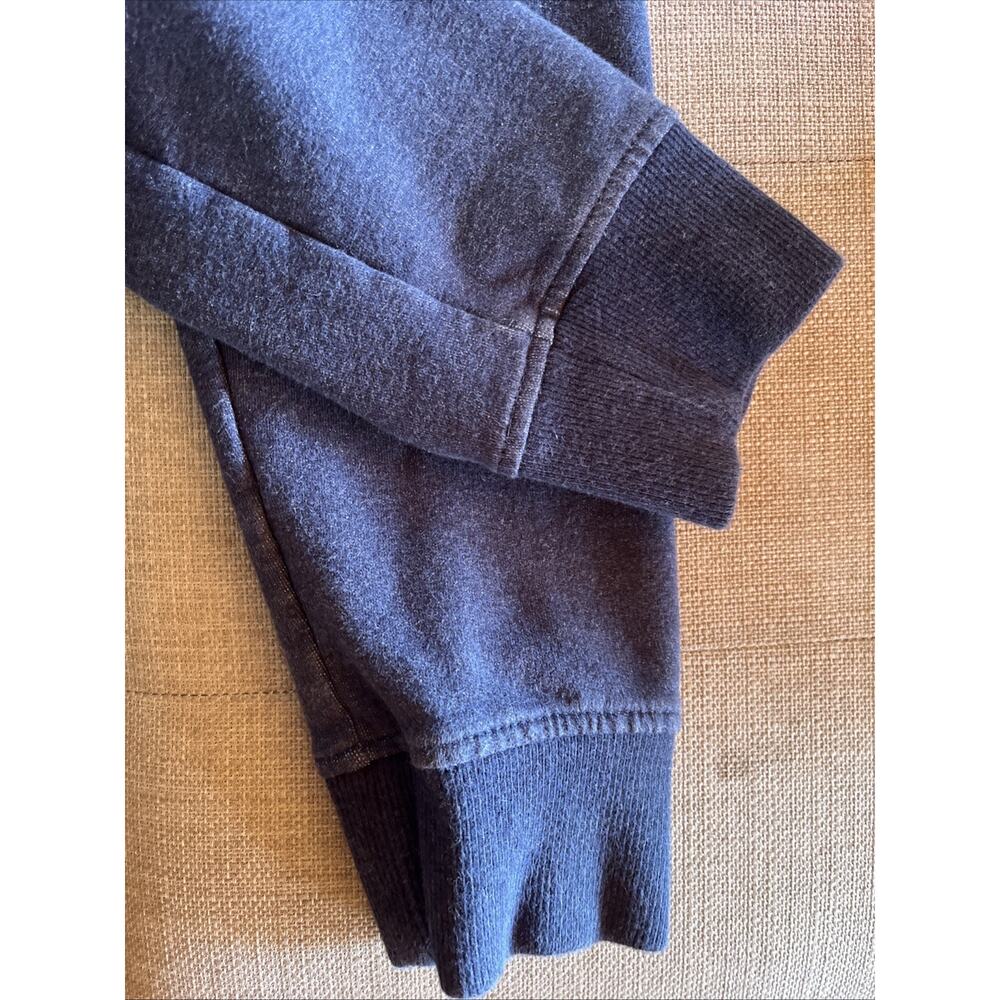 Patagonia Men's XL Blue Hoodie Sweatshirt with Bear Graphic Organic Cotton - Picture 5 of 9